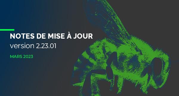 Bluebee ERP — Nouveautés mars 2023