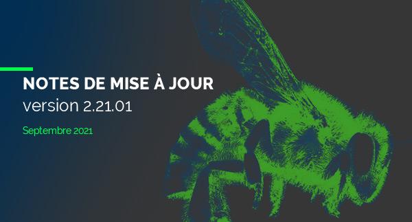 Bluebee ERP — Nouveautés septembre 2021